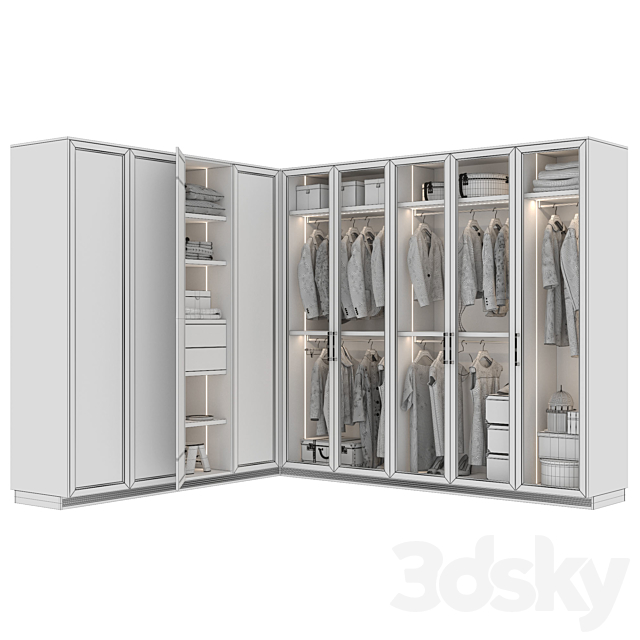 L’ORIGINE Aeterna Wardrobe 3DSMax File - thumbnail 3