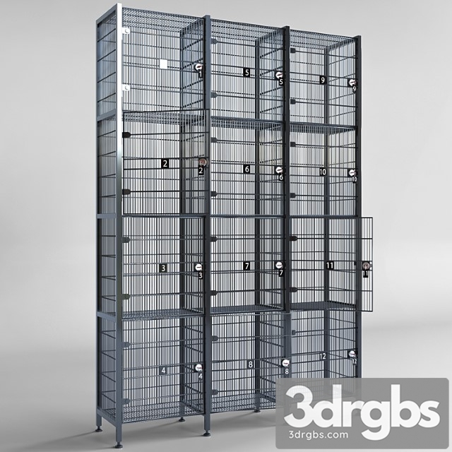 Luggage storage 3dsmax Download - thumbnail 1