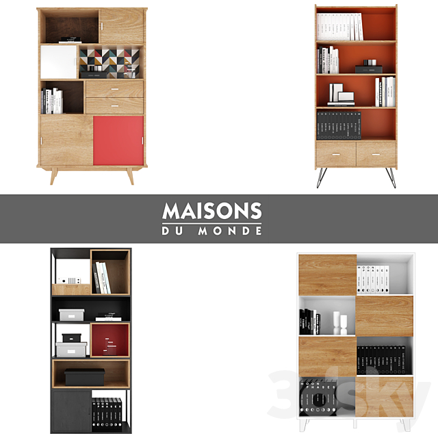 Maisons du Monde | set 7 3DSMax File - thumbnail 1