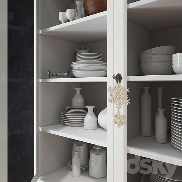 Mattias kitchen cupboard 3DSMax File - thumbnail 2