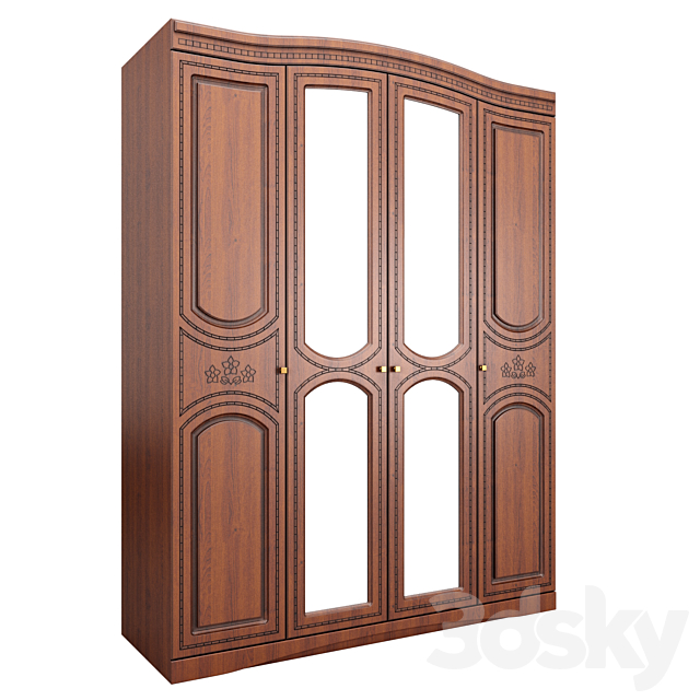 Mebel Service Milano Cupboard 3DSMax File - thumbnail 1