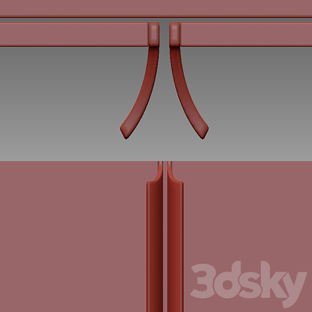 MILANO Wardrobe 3ds Max - thumbnail 2