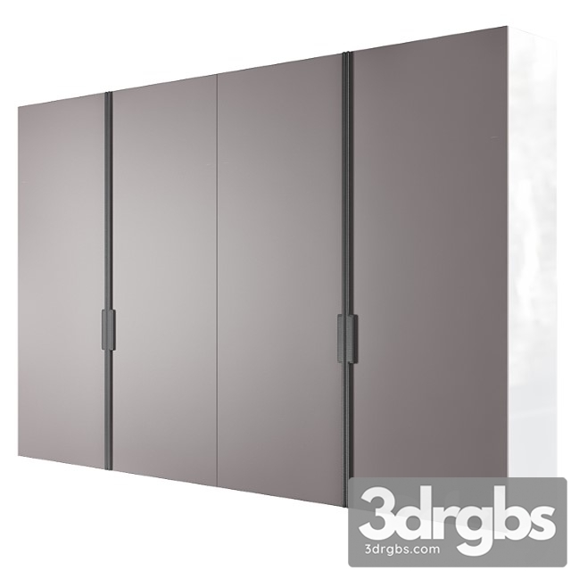 Milano wardrobe_3 3dsmax Download - thumbnail 1