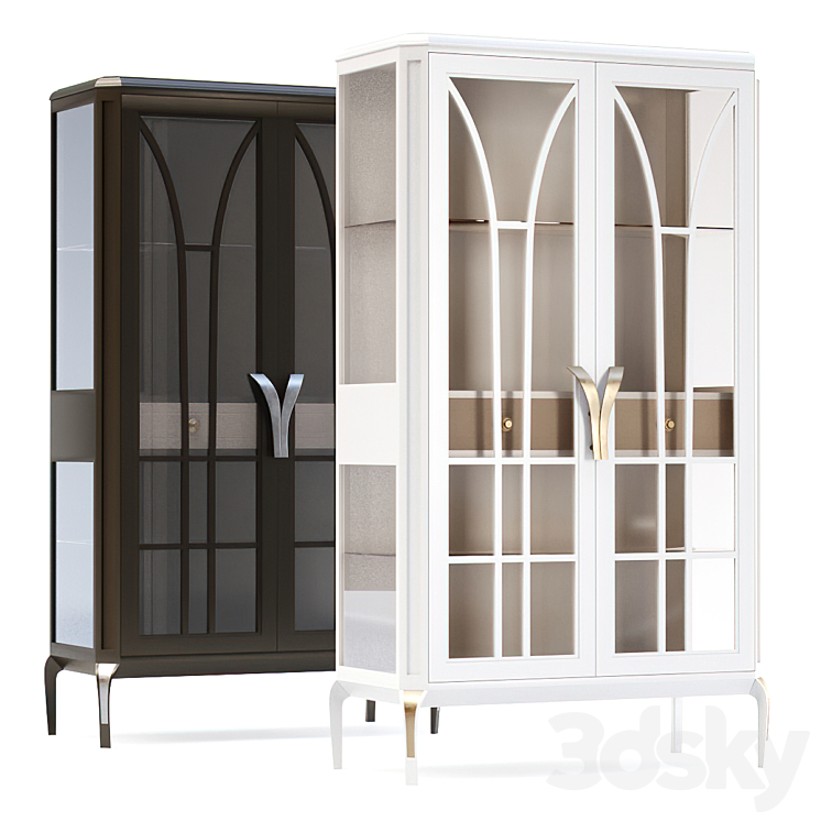 Minotti Collezioni Capri cabinet 3DS Max Model - thumbnail 2