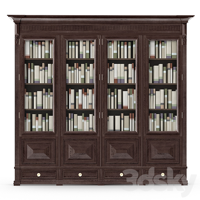 Mis en Demeure – Orsay bookcase 3DSMax File - thumbnail 1