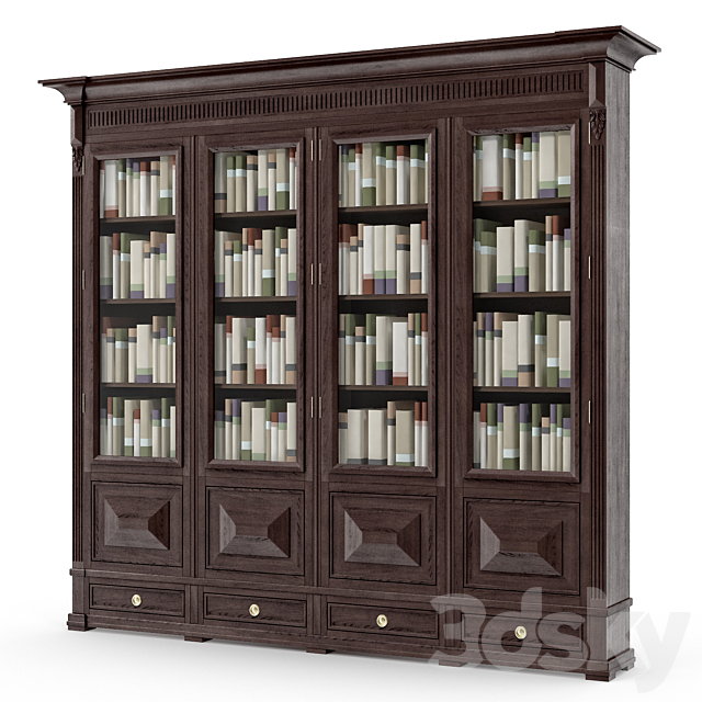 Mis en Demeure – Orsay bookcase 3DSMax File - thumbnail 2