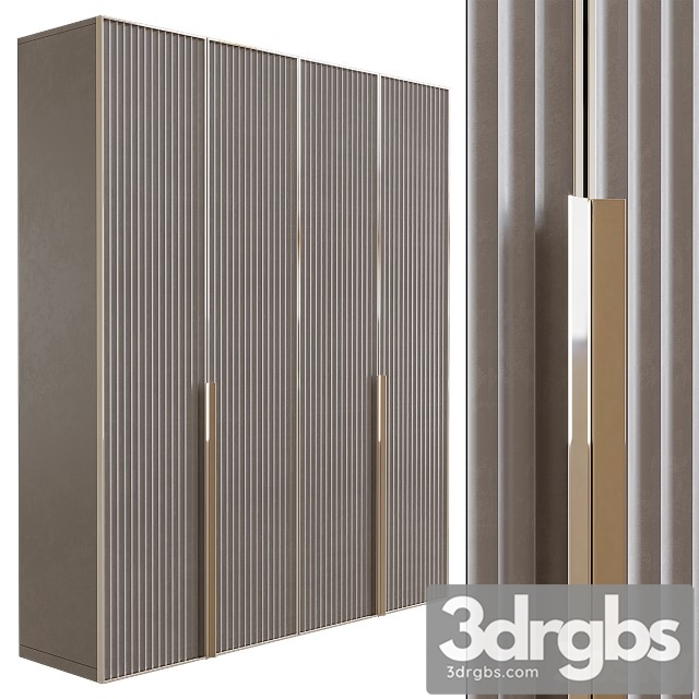 Modern Luxury Wardrobe 2 3dsmax Download - thumbnail 1