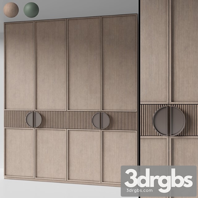 Modern Wardrobe 14 2 3dsmax Download - thumbnail 1