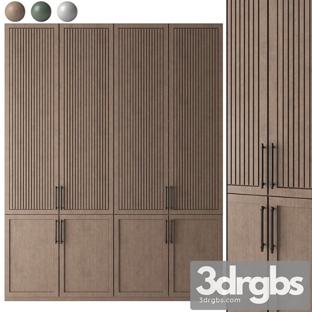 Modern Wardrobe 27 3dsmax Download - thumbnail 1