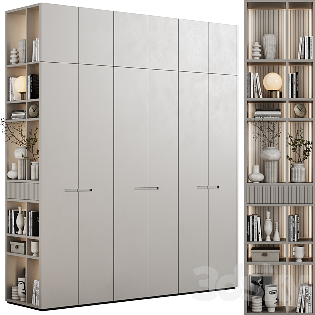 Modular cabinets in a modern minimalist style 93 3DS Max Model - thumbnail 3