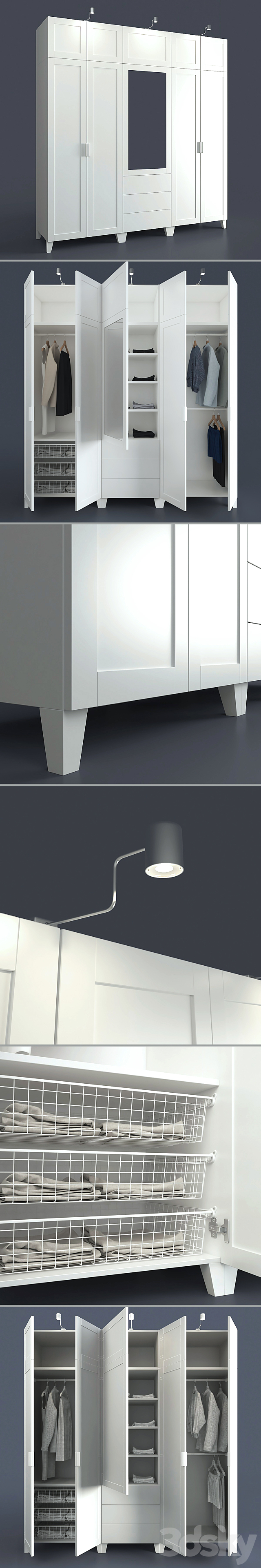 Modular system of IKPAS _ Platsa (designer). 3DSMax File - thumbnail 2