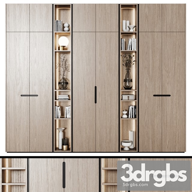 Modular Wardrobes Modern67 3dsmax Download - thumbnail 1