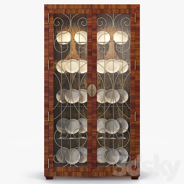 PARK AVENUE DISPLAY CABINET 3DSMax File - thumbnail 1