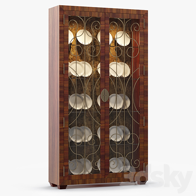 PARK AVENUE DISPLAY CABINET 3DSMax File - thumbnail 2