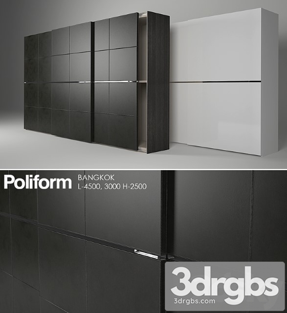 Poliform Bangkok 3dsmax Download - thumbnail 1