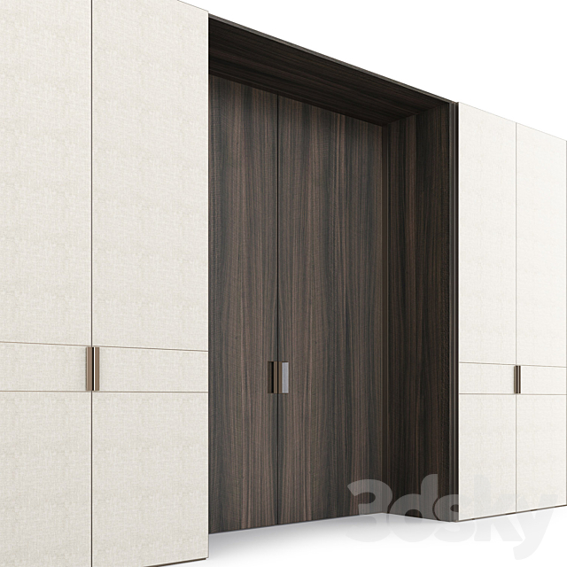 Poliform Pivot Door System and wardrobe 01 3ds Max - thumbnail 2