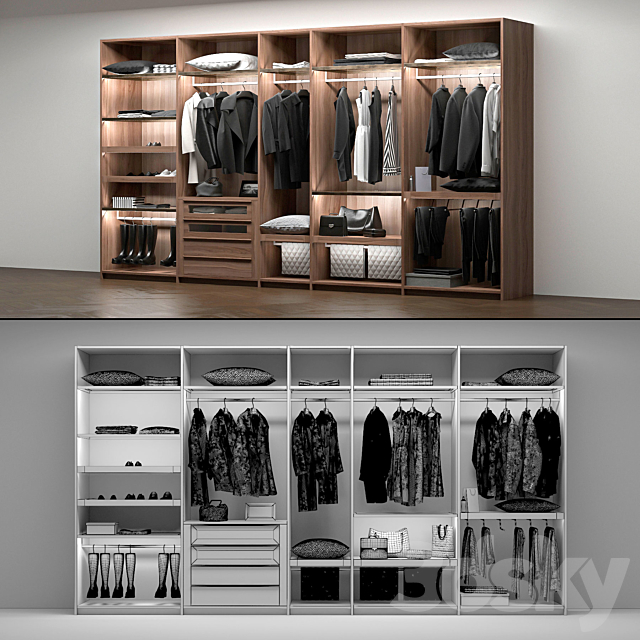 POLIFORM wardrobe 3DSMax File - thumbnail 2