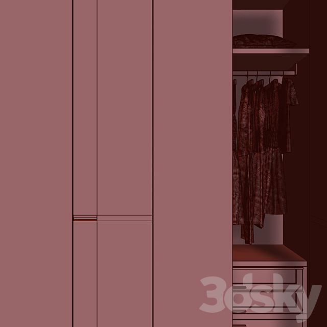 POLIFORM WARDROBES GRAFFITI 3DSMax File - thumbnail 3