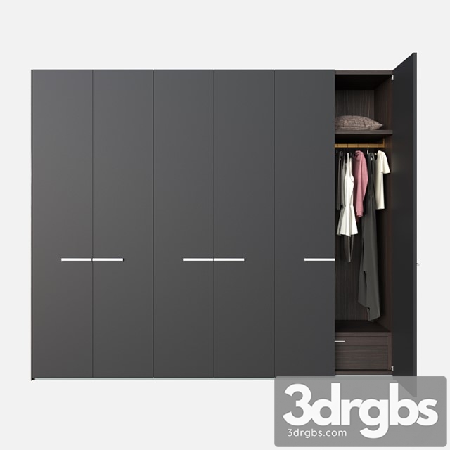 Poliform wardrobes new entry 3dsmax Download - thumbnail 1