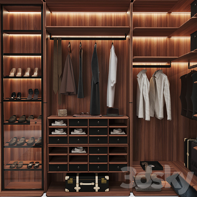 Porada My suite wardrobe 3ds Max - thumbnail 2