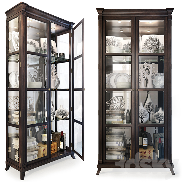 Quinn. Cabinet _ showcase by Hickory White 3DSMax File - thumbnail 1