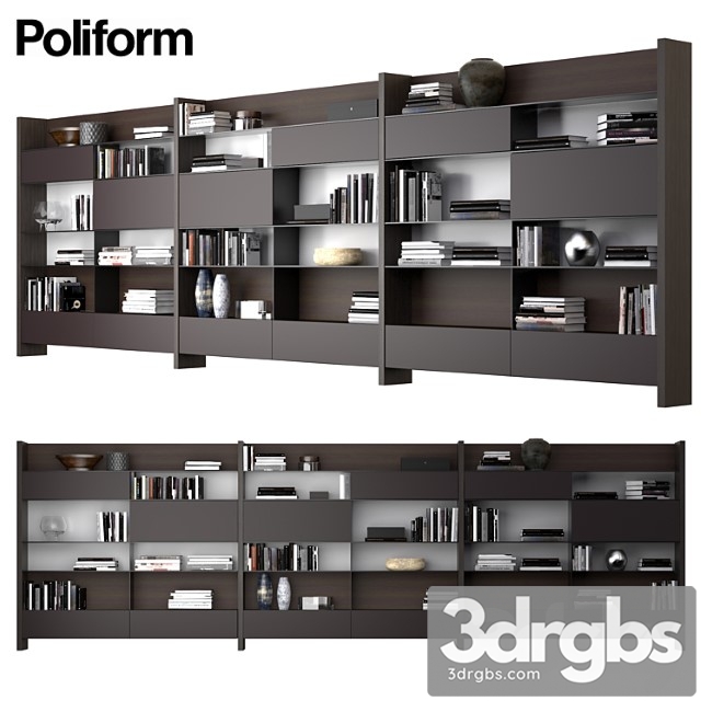 Rack Varenna Poliform Mylife 3dsmax Download - thumbnail 1