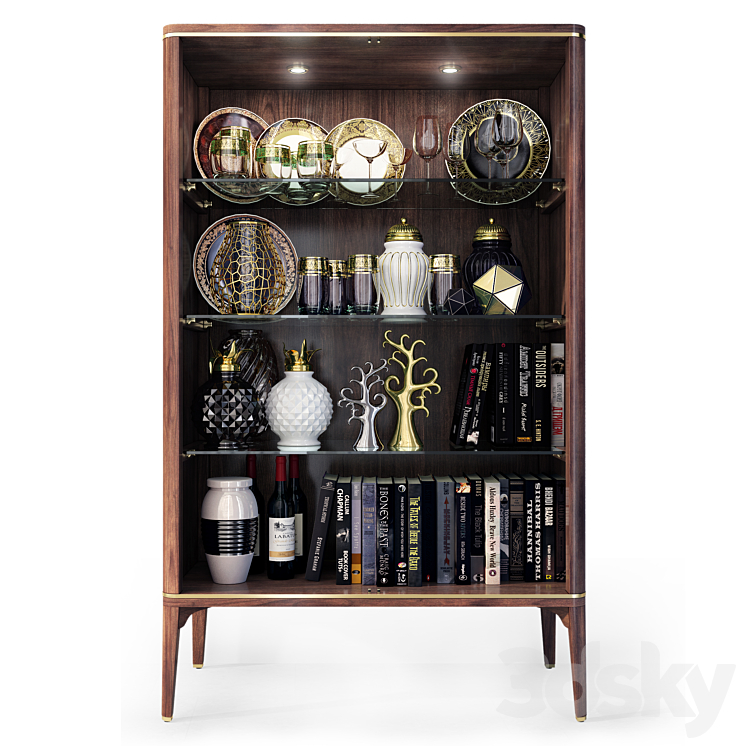 Raum. Cabinet showcase by Enza Home 3DS Max - thumbnail 2