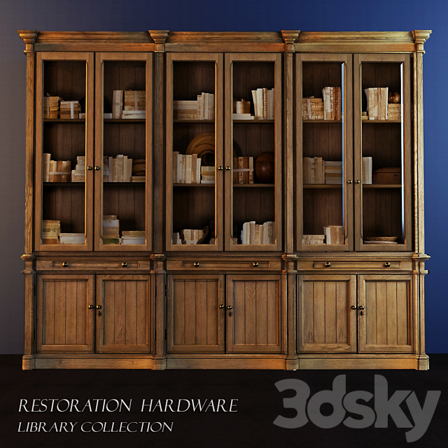 Restoration Hardware 3DS Max Model - thumbnail 1