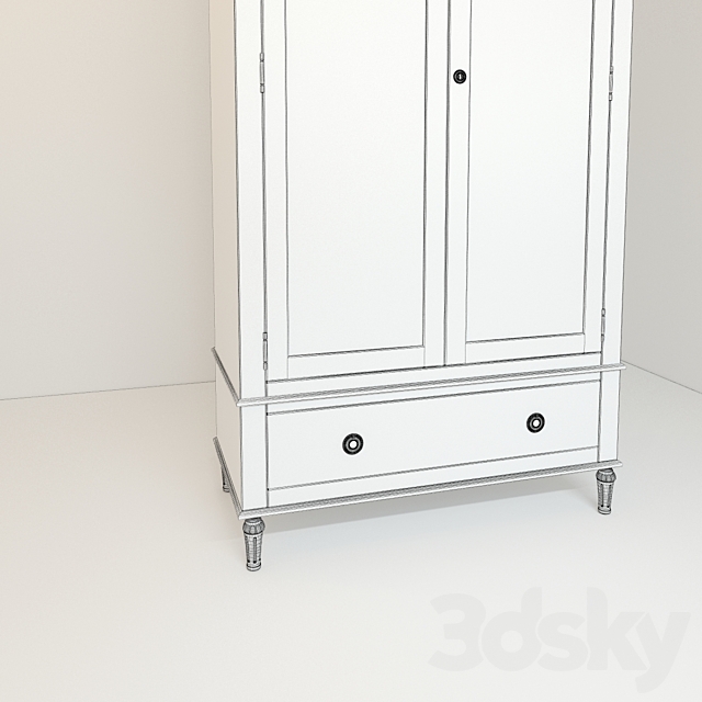 Restoration Hardware Maison Armoire 3DSMax File - thumbnail 3