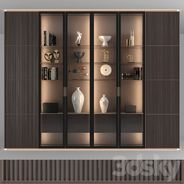 Rimadesio Modulor cabinet 3DSMax File - thumbnail 1