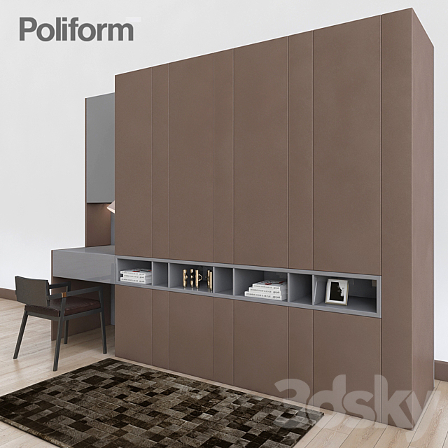 Sabinets poliform 3DSMax File - thumbnail 2