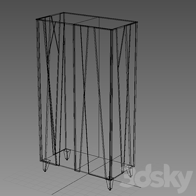 Scala Wardrobe 3DSMax File - thumbnail 2