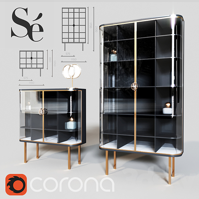 se-collections-Loyalty Cabinet 3DSMax File - thumbnail 1