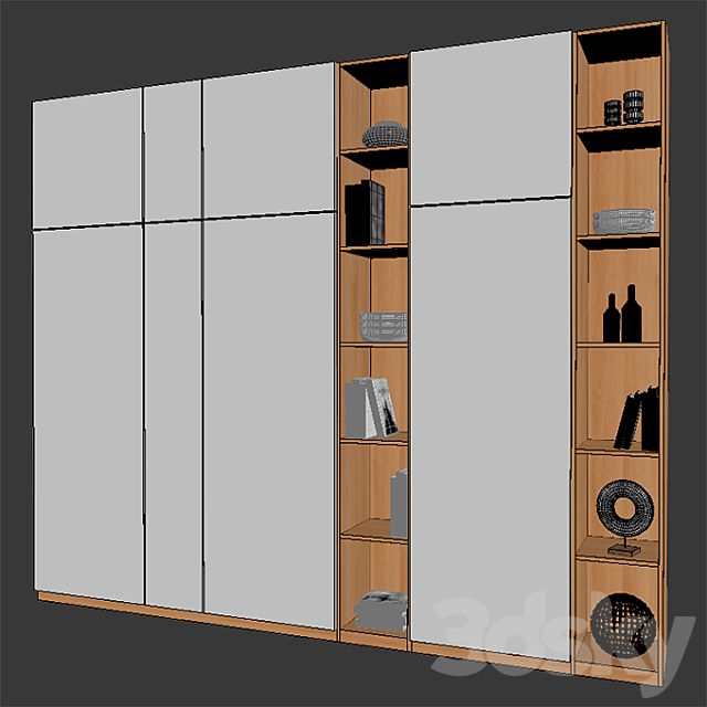 Shelf Desing 035 3ds Max - thumbnail 3