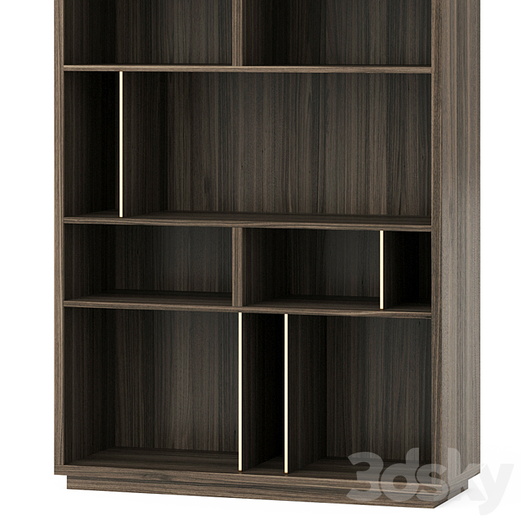 Shelving module Lich 2 from ARCHMEBEL 3DS Max - thumbnail 2