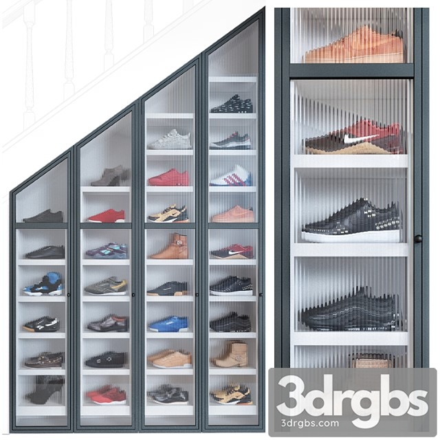 Shoe Cabinet 3dsmax Download - thumbnail 1