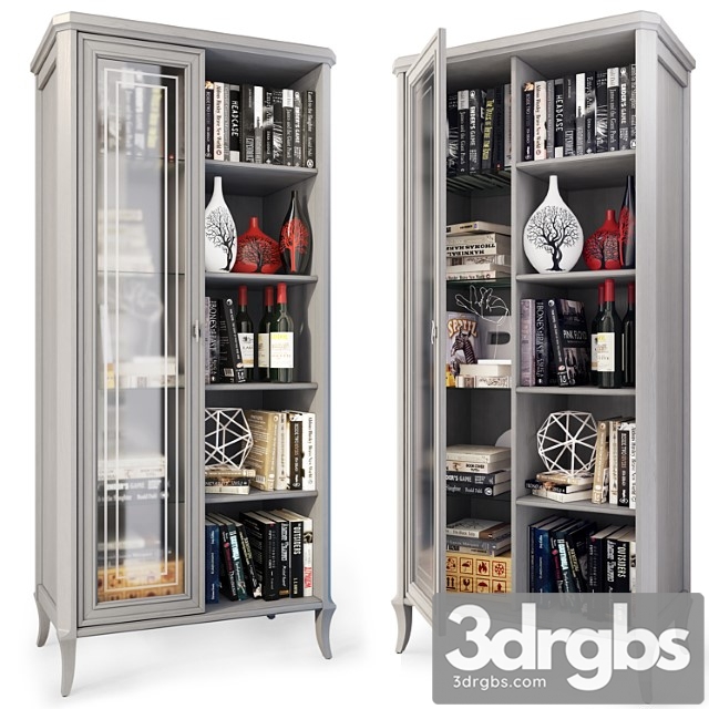 Showcase Bookcase by Angstrem 3dsmax Download - thumbnail 1