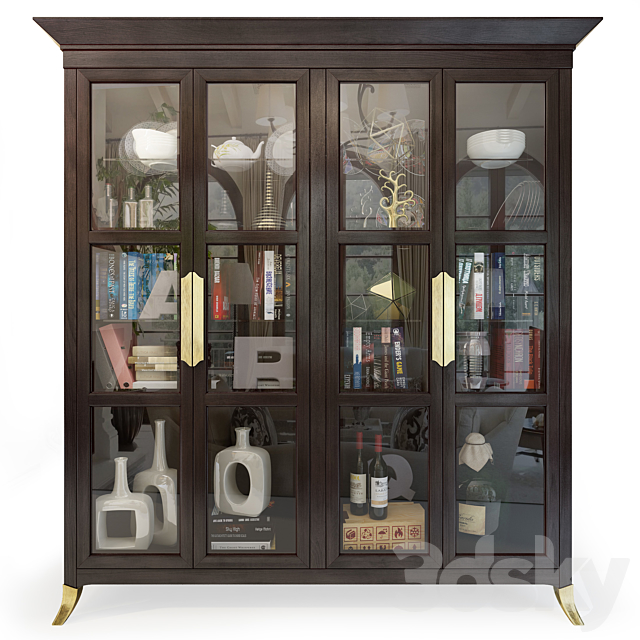 Showcase Capricci. Cabinet by Prestige 3DSMax File - thumbnail 1