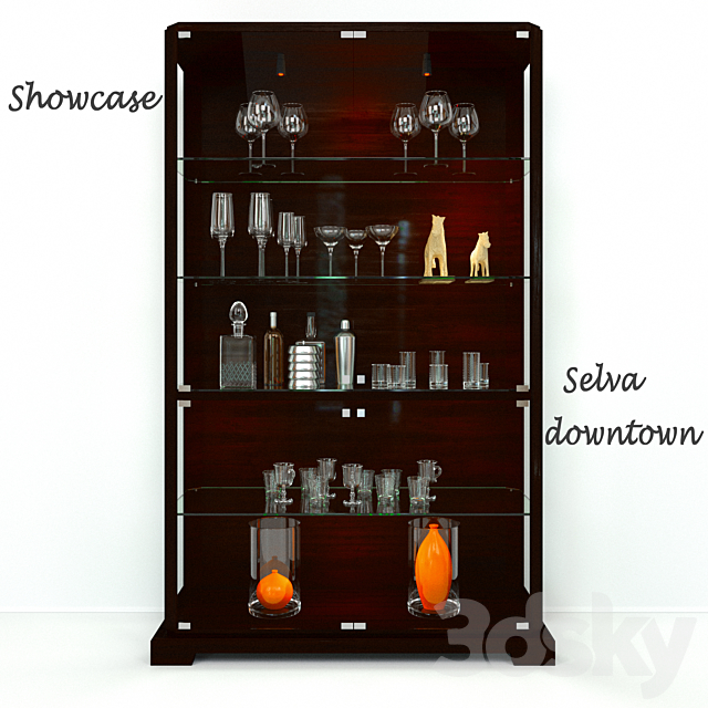 Showcase Selva downtown 3DSMax File - thumbnail 1