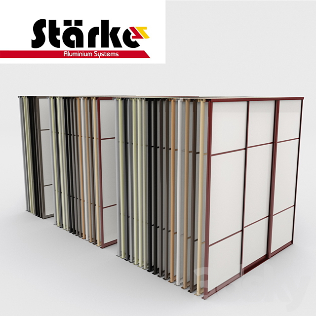 Sliding system Starke 3DSMax File - thumbnail 1