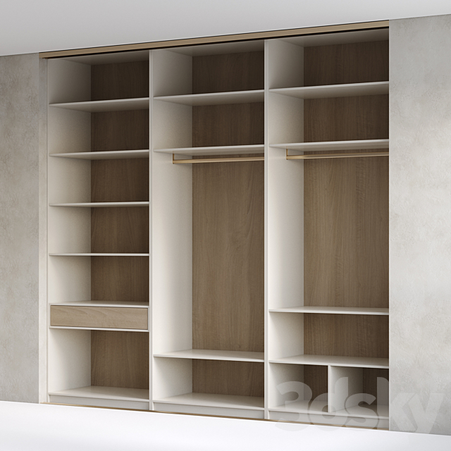 Sliding wardrobe Sedimenti Mr.Doors 3ds Max - thumbnail 3