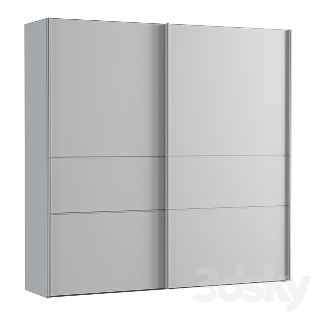 Sliding wardrobe Trio 3ds Max - thumbnail 2