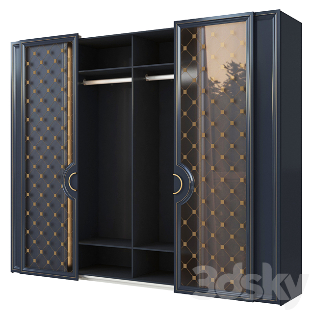 Sliding wardrobe with PS10 Cinetto system (24) 3ds Max - thumbnail 2