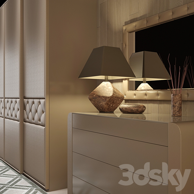 Sliding wardrobes Dolores. DREAM LAND 3DSMax File - thumbnail 3