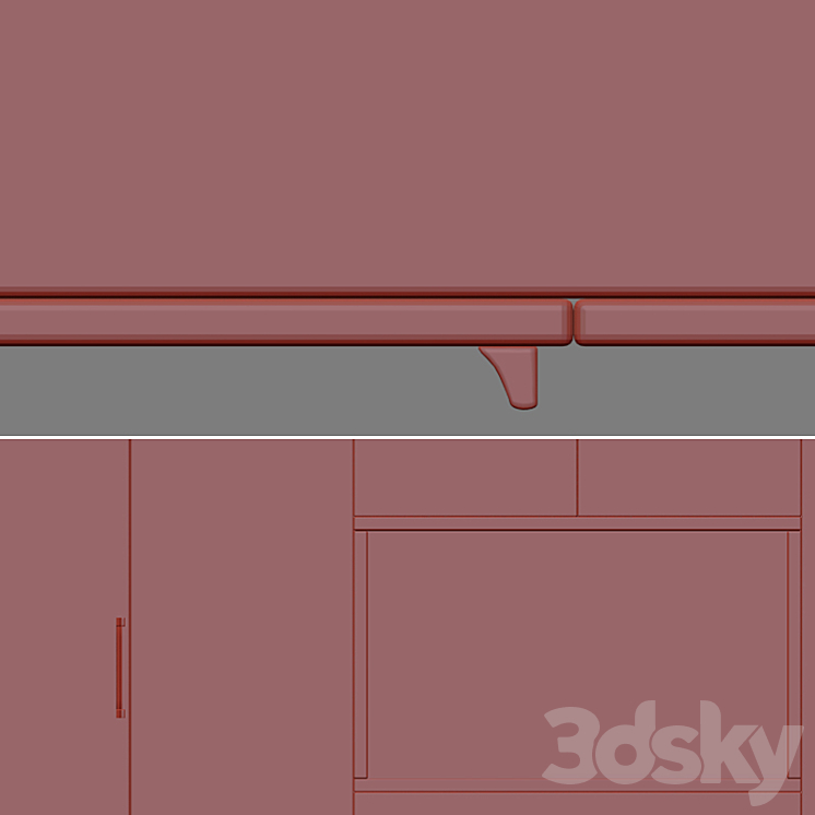 SOFT Wardrobe 3DS Max - thumbnail 2