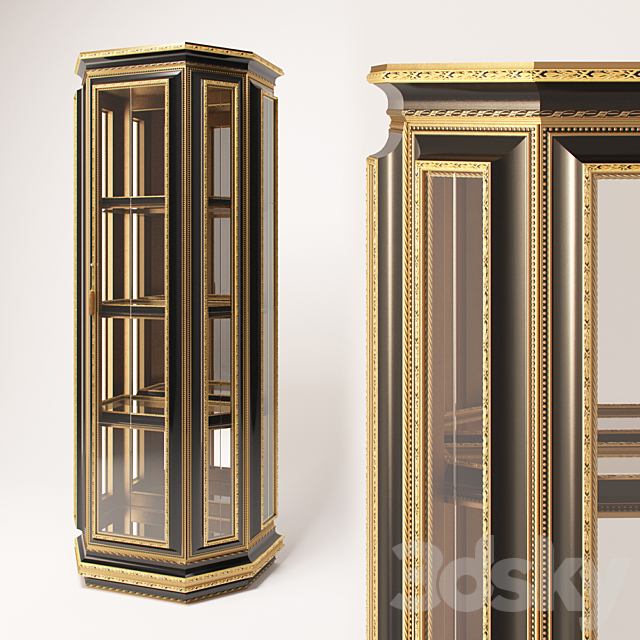 TALL CABINET WFRAME COL.G5.84 3DSMax File - thumbnail 1