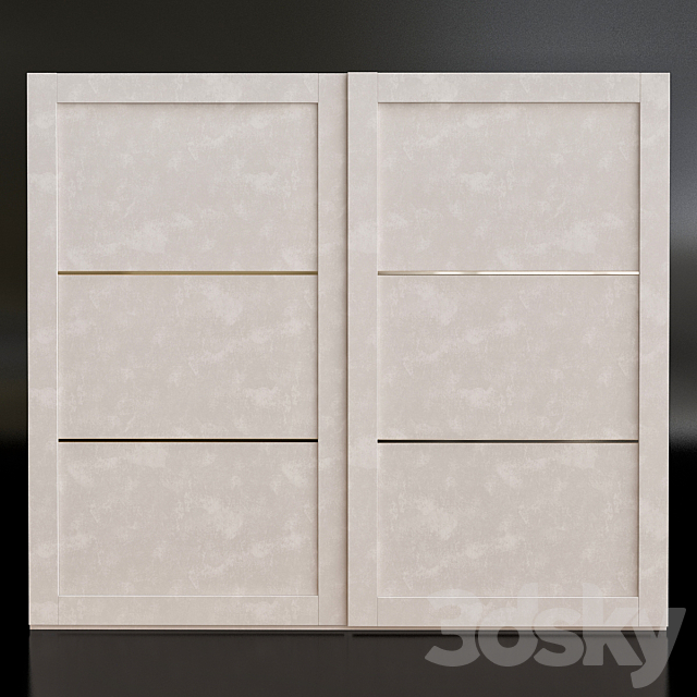 Telaio wardrobe 3DS Max Model - thumbnail 2