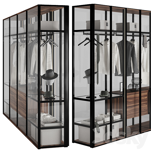 Tumodei Cristal Wardrobe 3DSMax File - thumbnail 2