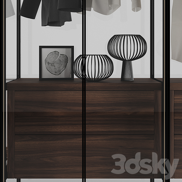 Tumodei Cristal Wardrobe 3DSMax File - thumbnail 4