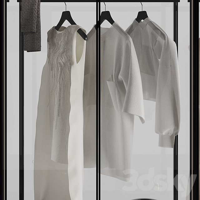 Tumodei Cristal Wardrobe 3DSMax File - thumbnail 5